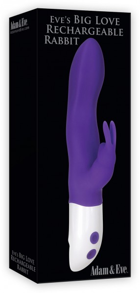 Adam and Eve Big Love 9.5" Rabbit Vibrator