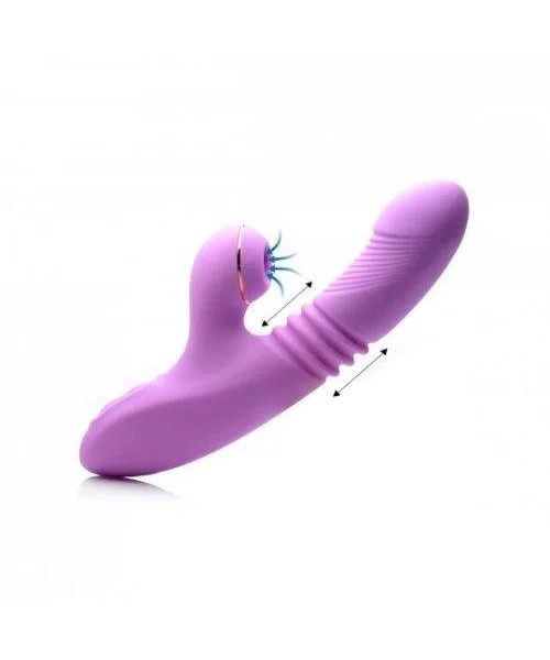 Shegasm Pro-Thrust Thrusting Suction Rabbit Vibrator