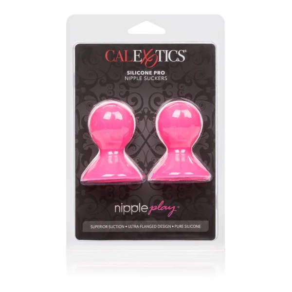 Nipple Play Silicone Pro Nipple Suckers - Pink