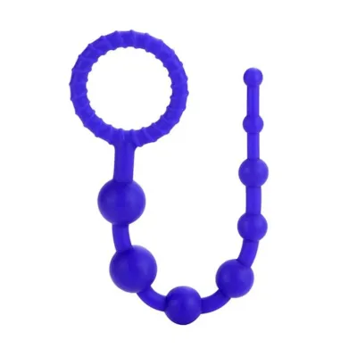 Booty Call X 10 Beads Purple 8 Inch