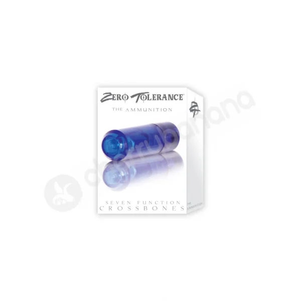 Crossbones The Ammunition Blue Bullet Vibrator