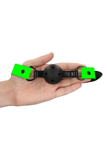 Ouch! Glow in the Dark Breathable Ball Gag