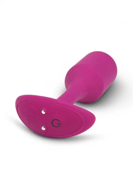 bVibe Vibrating Snug Plug Medium- Weighted Butt Plugs