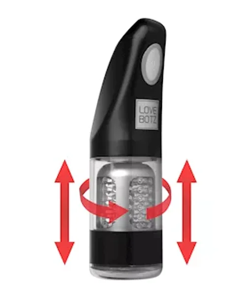 Ultra Bator Thrusting And Swirling Automatic Stroker - Black — image 2 of 2