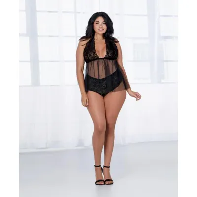 Babydoll Panty Black Queen