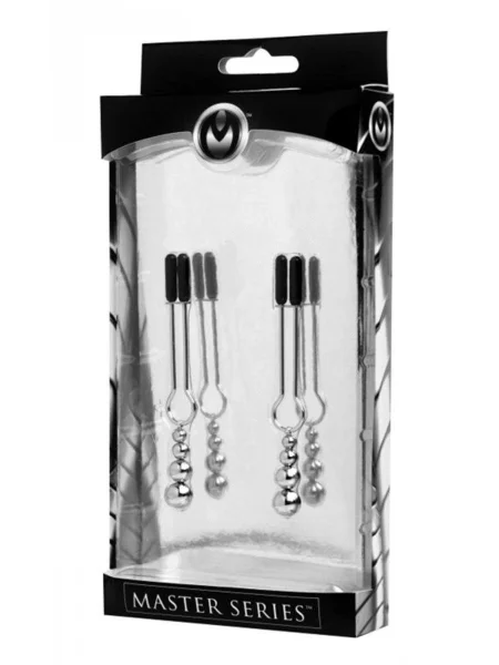 Adorn Triple Bead Nipple Clamp Set