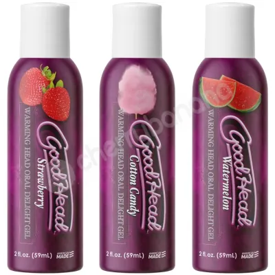 Goodhead Warming Head 3 Pack Warming Oral Sex Gels 59ml Bottles