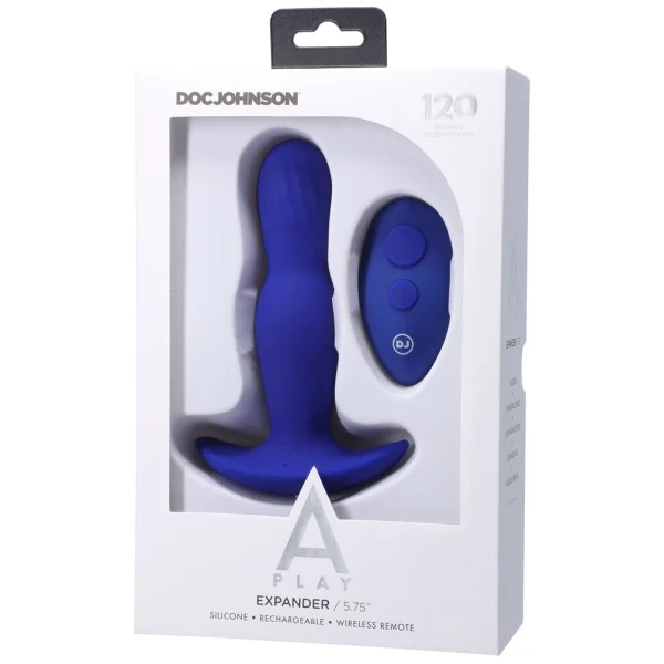 A-play Expander Rechargeable Silicone Anal Plug With Remote