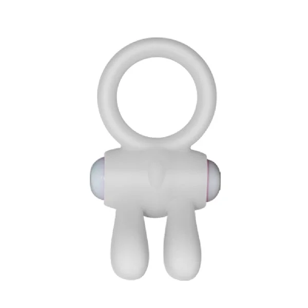 Power Clit Cockring Rabbit Pink