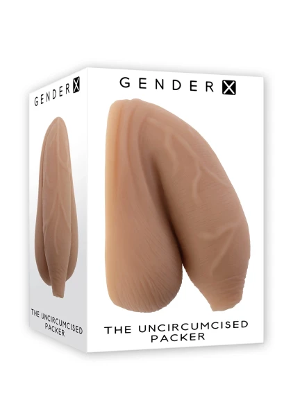 Gender X Uncircumsized Penis Packer - Dark