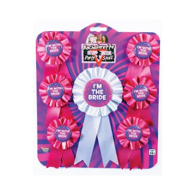 Bachelorette Award Ribbons Set Of 7