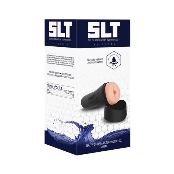 Slt Self Lubrication Easy Grip Masturbator Xl Anal - Flesh — image 7 of 15
