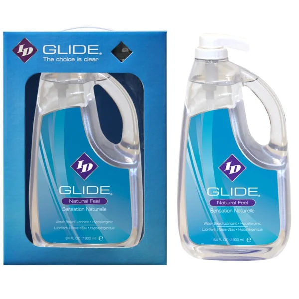 ID Glide Natural Feel Lubricant 64oz (Pump)