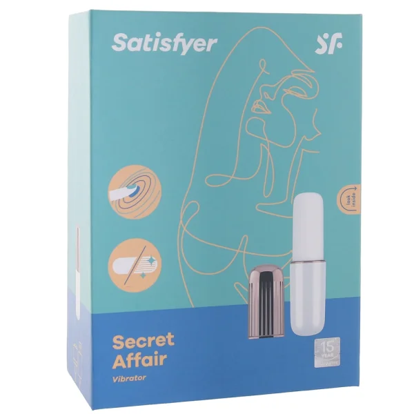 Satisfyer Secret Affair 15-Function Lipstick Vibrator