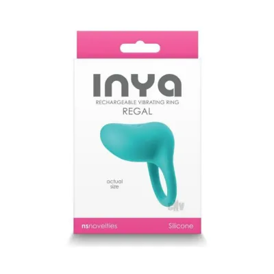 Inya Regal Vibrating Ring Teal