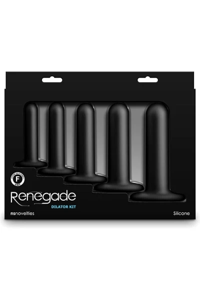 nsnovelties Renegade 5 Piece Silicone Dilator Kit