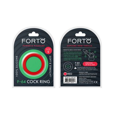 Forto F 64 40mm 100 Silicone Ring Wide Sm