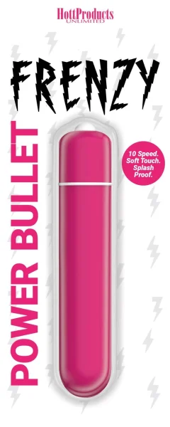 Wireless Vibrator - Frenzy - Power Bullet- Pink