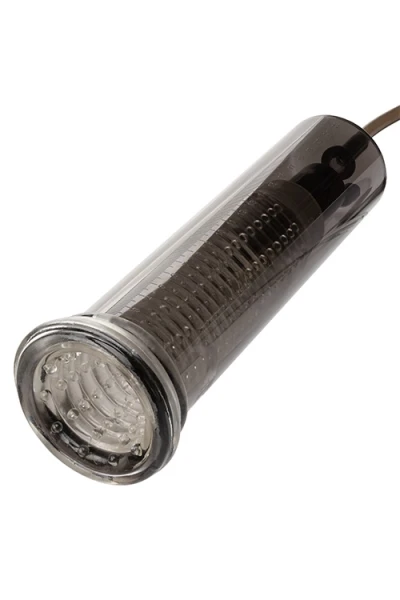 California Exotic Vibro Air Pump 9" Vibrating Penis Pump with Pressure Activation