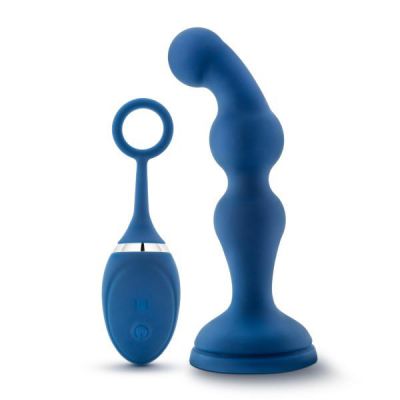 Blush Novelties Performance Plus Cannon Vibrating Silicone Prostate Massager with Remote Control