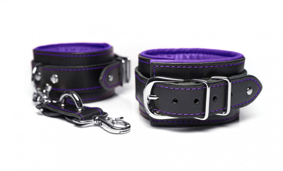 Liberator Leatherworks Mercer Padded Ankle Cuffs