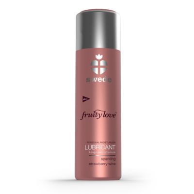 Sparkling Strawberry Wine Water Based Lubricant 100ml