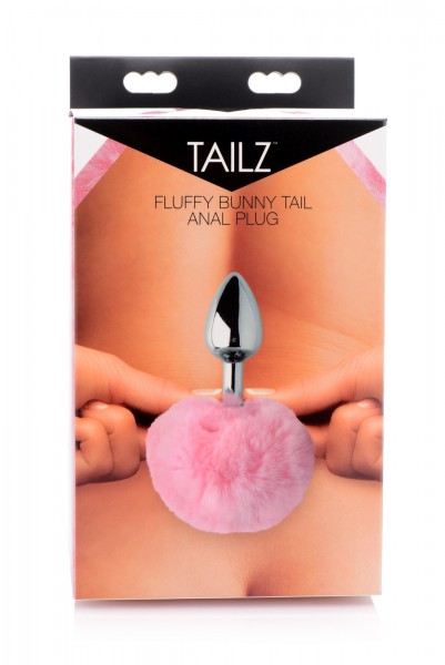 Fluffy Bunny Tail Butt Plug