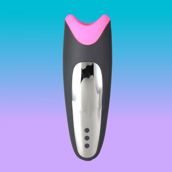 Maia Piper Vibrating Self-Heating Silicone Masturbation Sleeve with Suction