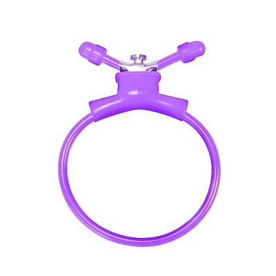 Adjustable Cockring Purple Purple