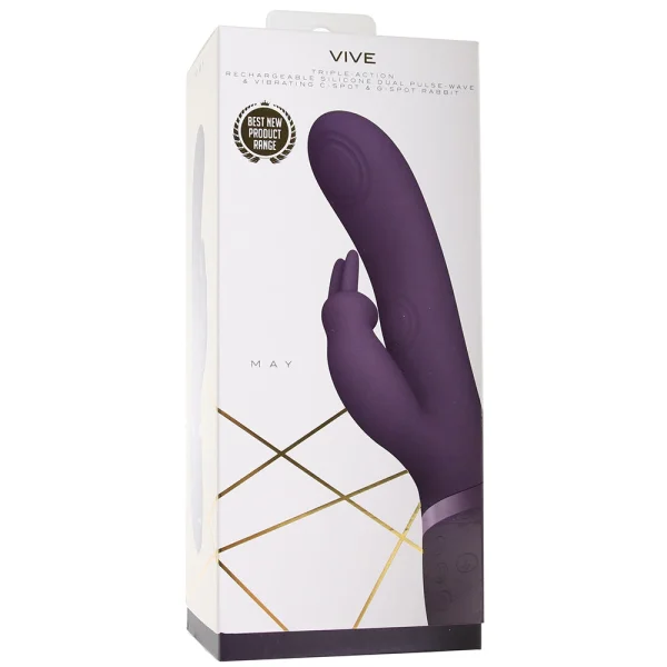 Vive May Pulse Wave C-Spot & G-Spot Rabbit Vibe