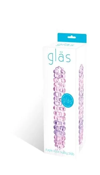 Purple Rose Nubby Dildo