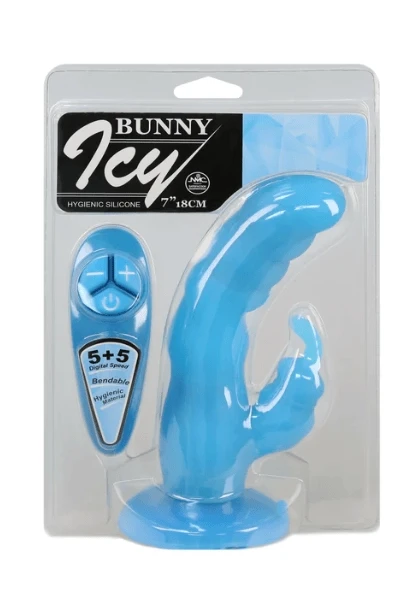 NMC Icy Bunny - Rabbit Vibrator - Purple — image 4 of 6