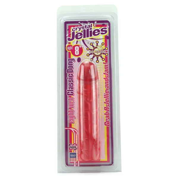 Crystal Jellies 8 inch Classic Dong
