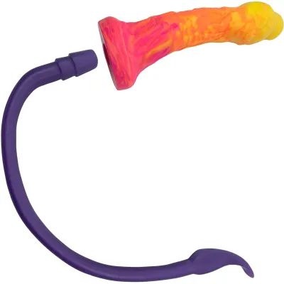 Silc Touch Ergonomic Vac U Lock Dildo Handle By Silc Arts Medium Purple