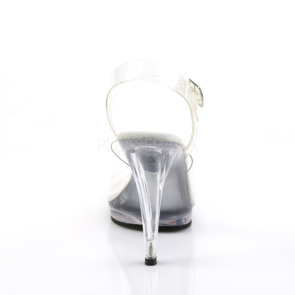 FLAIR-408 - 4 1/2" Stiletto Heel Ankle Strap PF Sandal — image 4 of 4