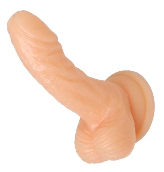 Silicone Curvy Realistic Mini Dildo 4 inches — image 4 of 8