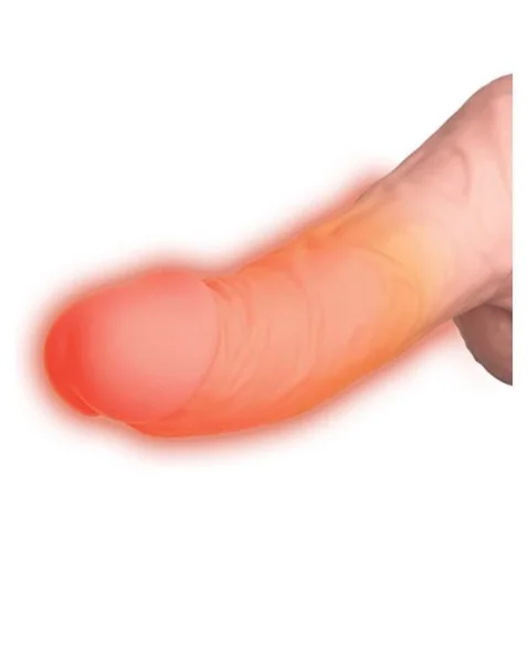 King Cock Thrusting Cock With Balls 6.5 Inch  - Flesh - 6.5 Inches