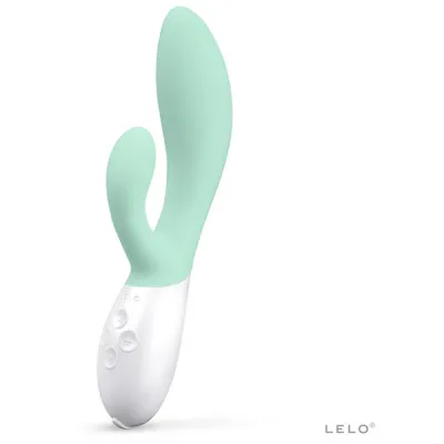 Lelo Ina 3 Seaweed Rabbit Vibrator Smoothest Silicon Dual Action Massager Stimulator