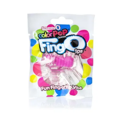 Color Pop Fingo Tips Fingertip Mini Vibe Assorted Color 18 Count Box