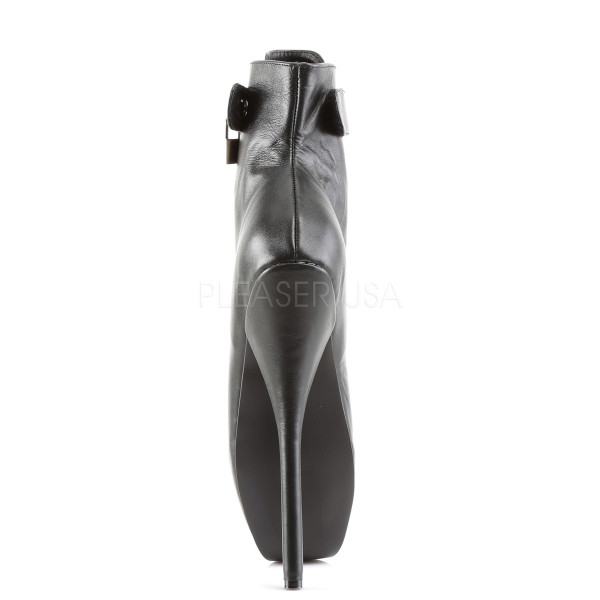 BALLET-1025 - 7" Spike Heel Ballet Ankle Boots W/ Padlock — image 4 of 8