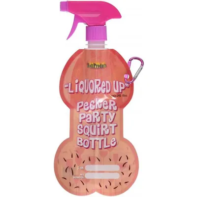 Pecker Party Squirt Bottle 10oz Pink 10 Oz