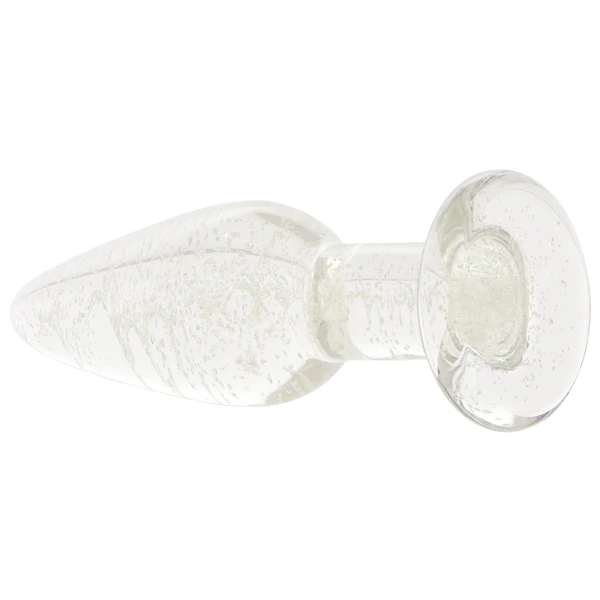 Whipsmart Glow In The Dark Glass Tapered Butt Plug