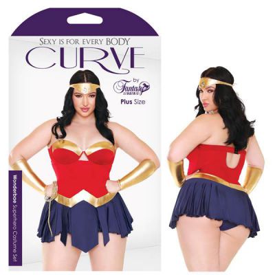 Curve Wonderbae Superhero Costume Set