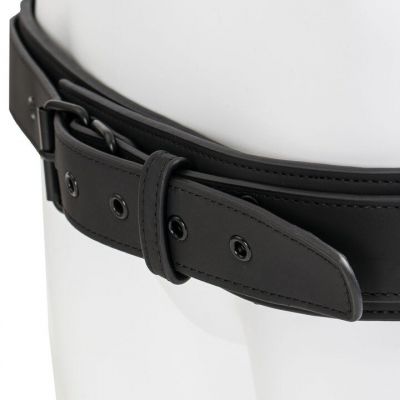 Bondara Matte PU Black Wrist to Waist Restraint