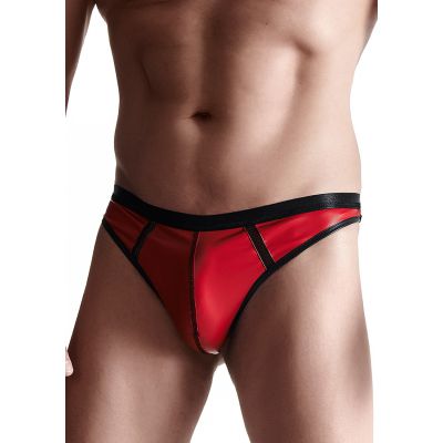 Wetlook Men s thongs Red Sexy Fetish Wear