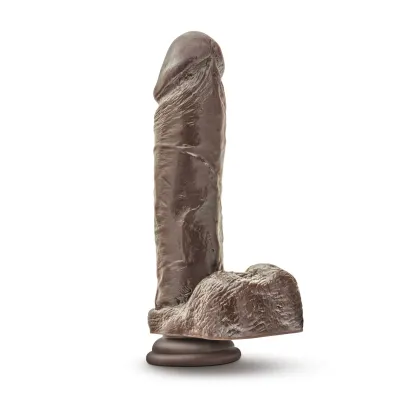 Dr Skin Mr Magic 9 Inch Dildo Chocolate
