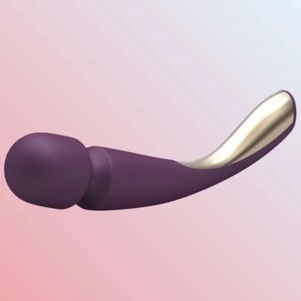 Lelo Smart Wand Luxury Compact Medium Vibrator - Plum