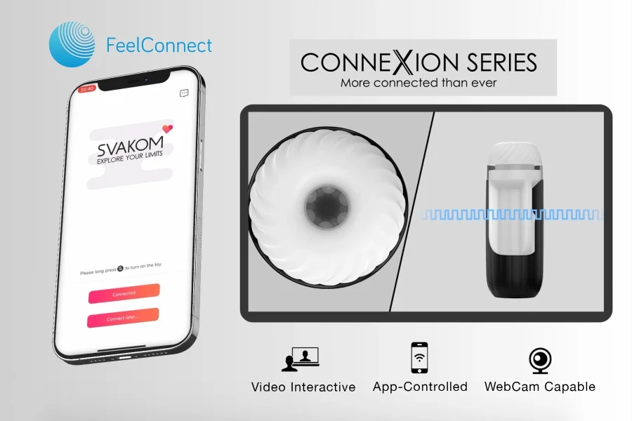 Sam Neo Suction and Vibration Masturbator by Svakom