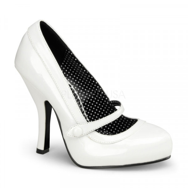 CUTIEPIE-02 - 4 1/2" Heel, 3/4" Hidden P/F Mary Jane Pump — image 5 of 25
