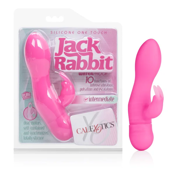 Silicone Jack Rabbit One Touch Pink